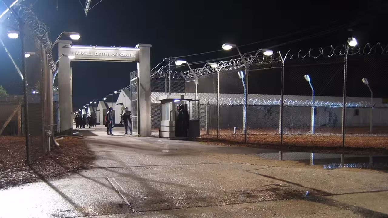 Larkhill Detention Centre Camp
