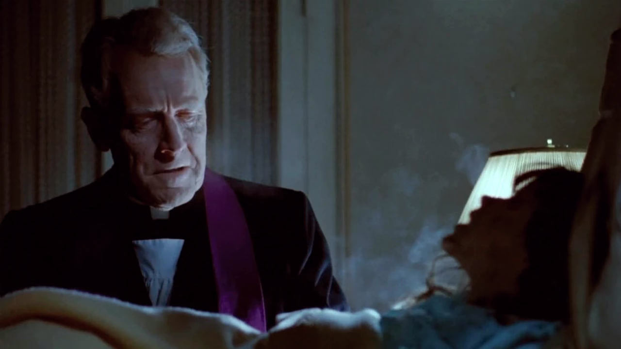 Father Merrin Exorcising Regan