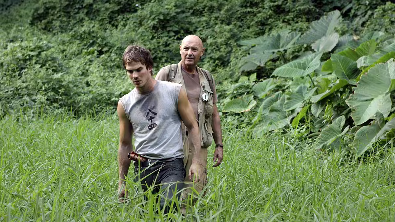 Boone and Locke in Lost Season 1