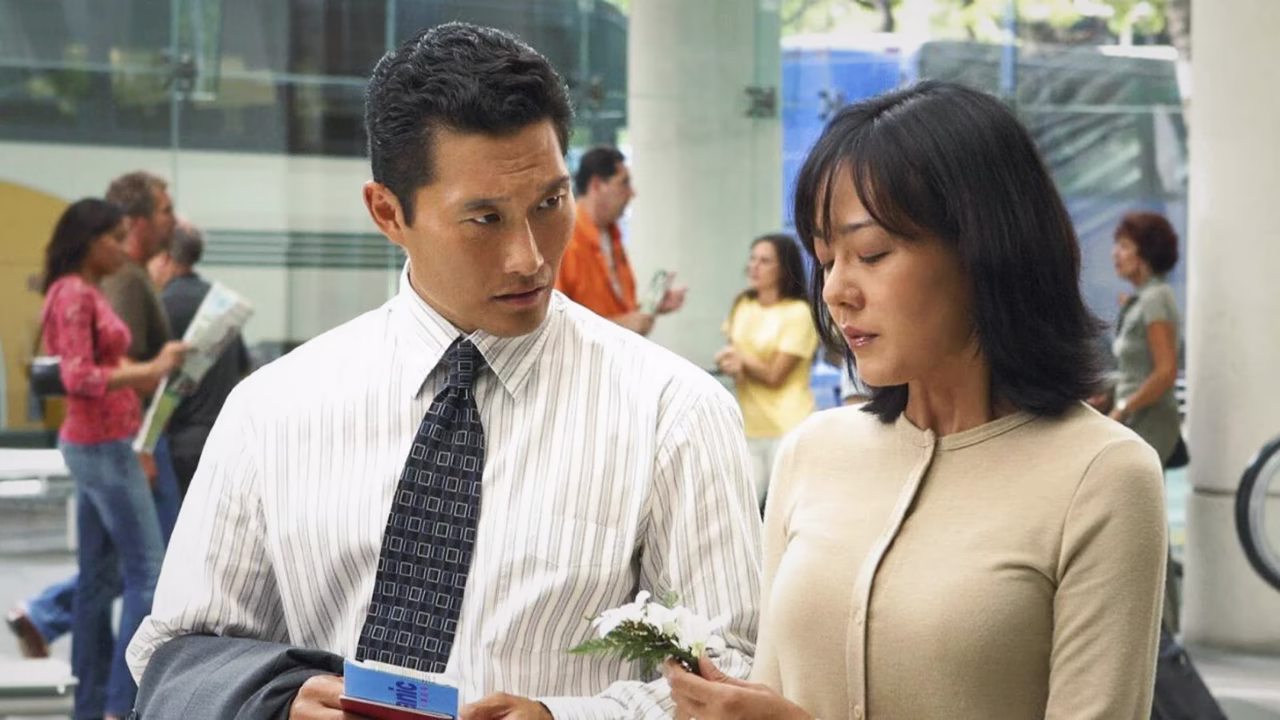 Jin and Sun in Lost Season 1