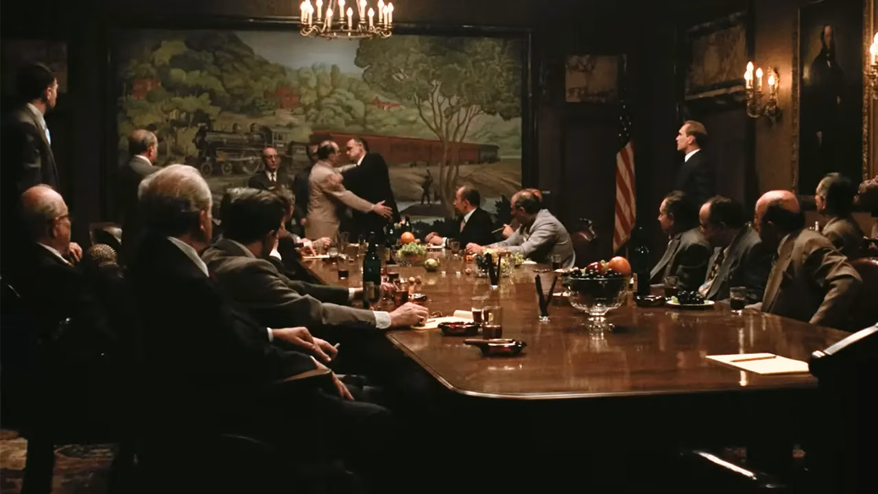 Meeting of the Mafia Leaders