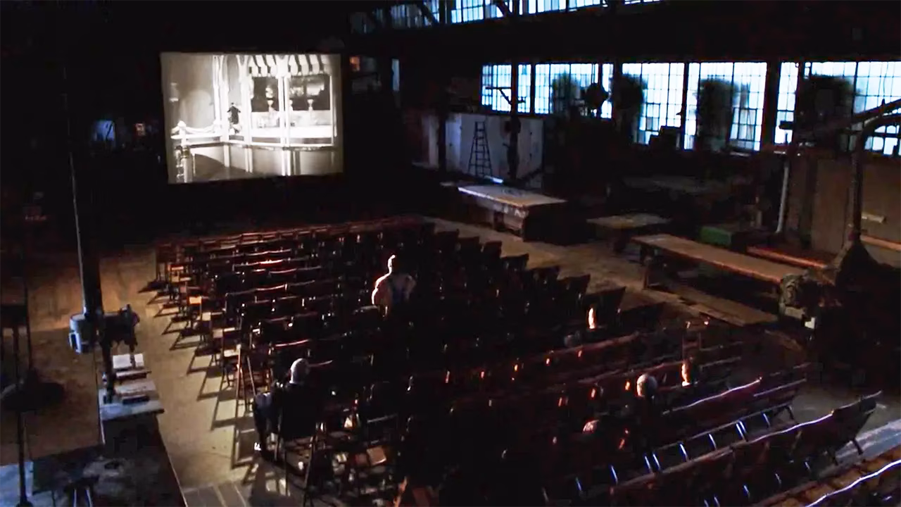 John Coffey Watching a Movie