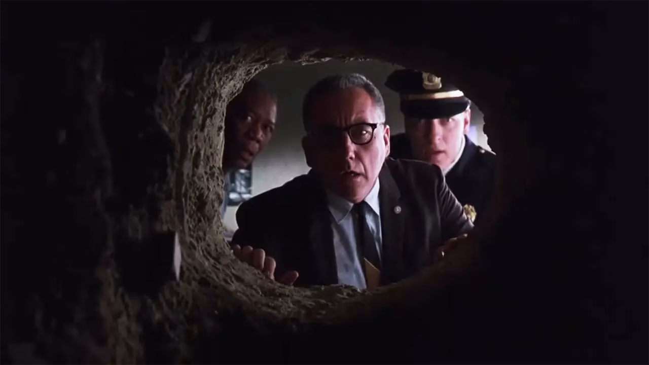 Escape Tunnel Cell in Shawshank